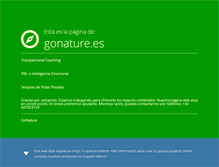 Tablet Screenshot of gonature.es
